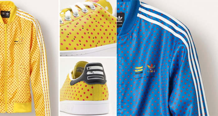 pharrell williams hu triangle dot track pants