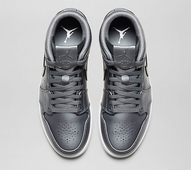 Air Jordan 1 Mid Nouveau Cool Grey Gum | SportFits.com