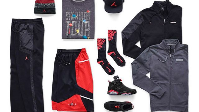 black infrared 6 outfit