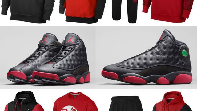 air-jordan-13-black-gym-red-clothing