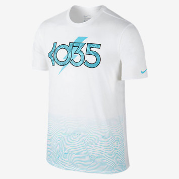 Nike KD 7 Lacquer Blue Clearwater Shirts | SportFits.com