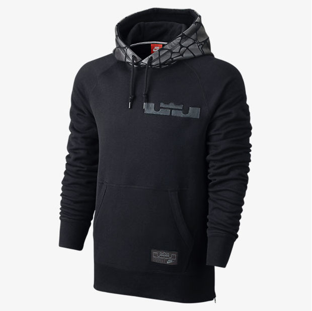 Nike LeBron Side Zip Pullover Hoodie | SportFits.com