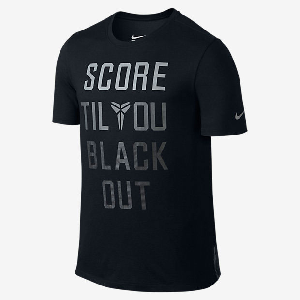 Nike Kobe X Blackout Shirt | SportFits.com