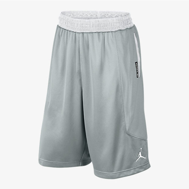 Air Jordan 5 White Metallic Silver Shorts | SportFits.com