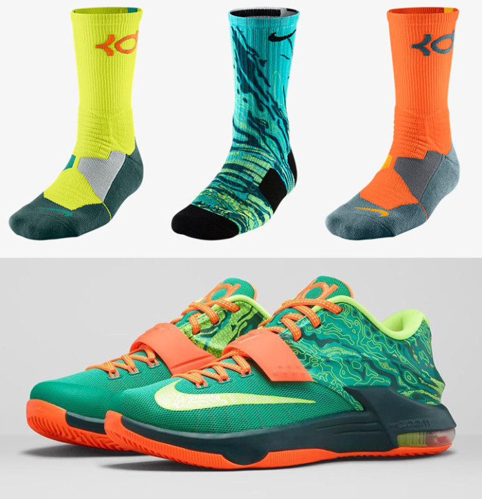 Nike KD Socks to Wear with the Nike KD 7 Weatherman