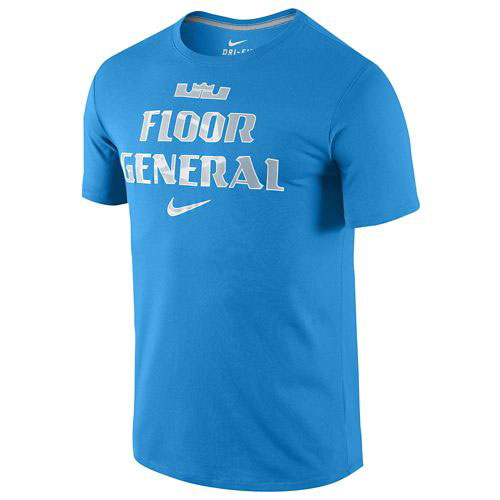 lebron blue shirt