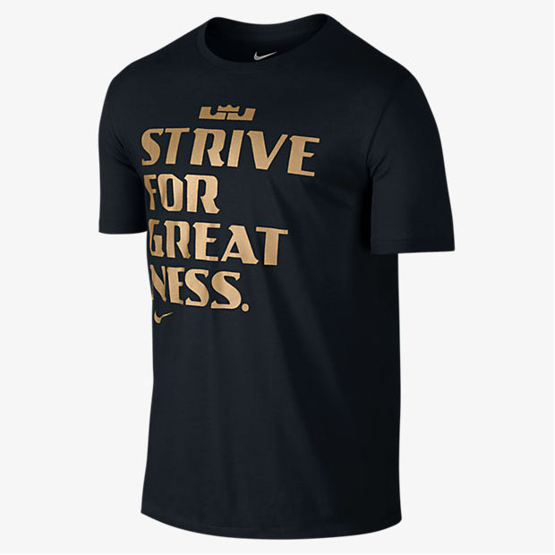 Nike LeBron Strive For Greatness Shirt | SportFits.com