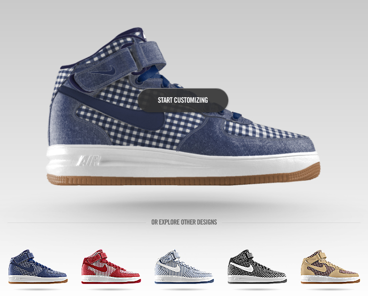 create my own nike air force 1
