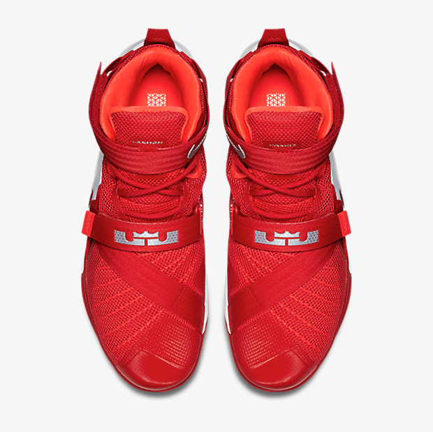 Nike LeBron Soldier 9 University Red | SportFits.com