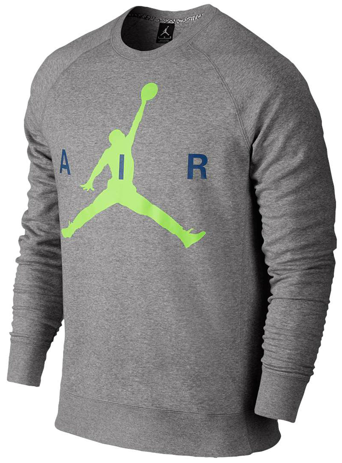 Jordan Jumpman Graphic Brushed Sweatshirts | SportFits.com