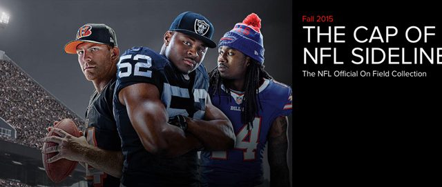 New Era NFL 2015 On Field Sideline Hats 