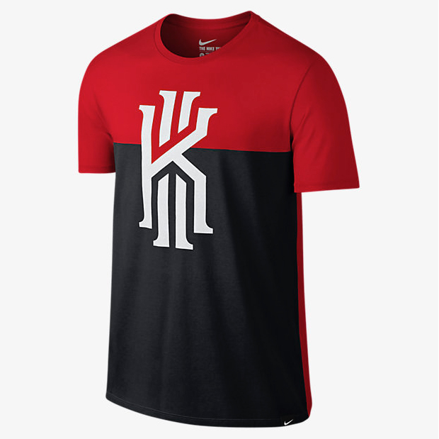 Nike Kyrie Color Blocked Logo Shirt | SportFits.com