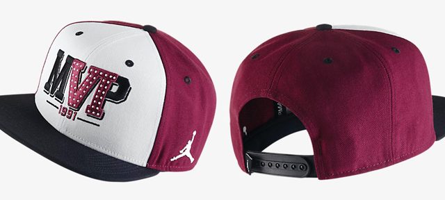 maroon jordan hat