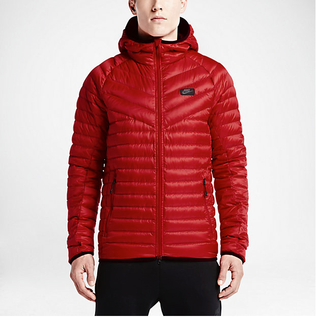 Nike Guild 550 Down Hooded Jacket | SportFits.com