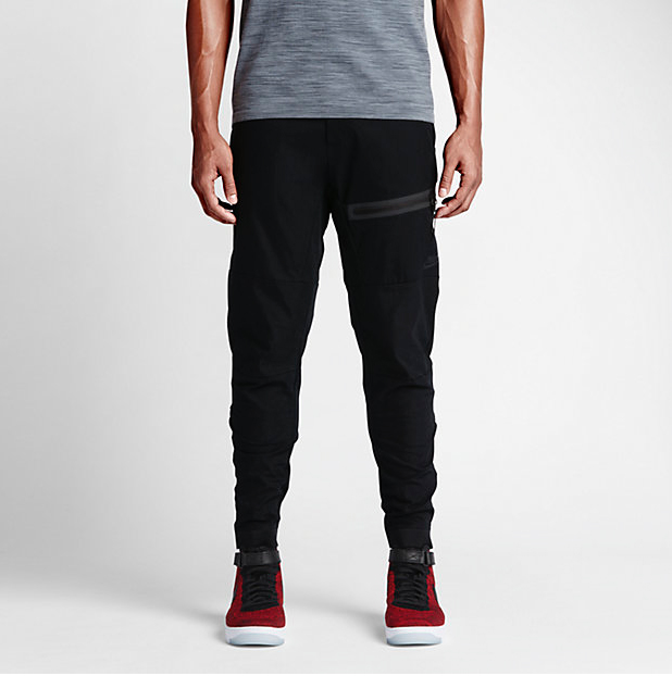 black nike tech pants