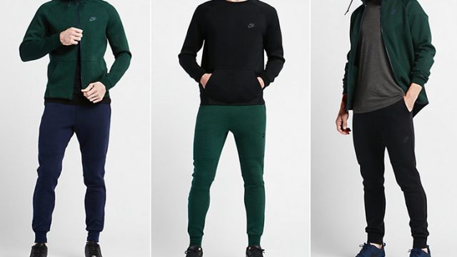 Nike Tech Fleece Gorge Green Clothing | SportFits.com