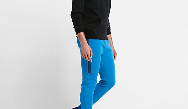 blue nike pants