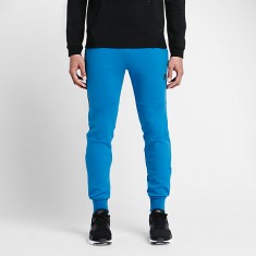 nike tech fleece pants blue and black