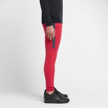 nike tech fleece pants red