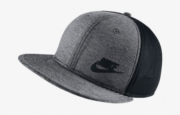 grey nike trucker hat