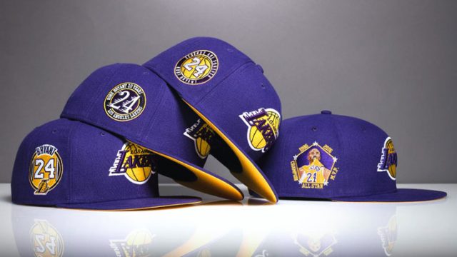 New Era Lakers Kobe Bryant Retirement Hats | SportFits.com