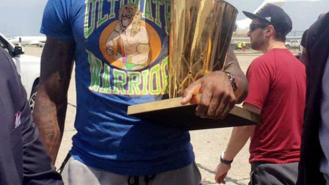 lebron-james-wearing-ultimate-warrior-shirt