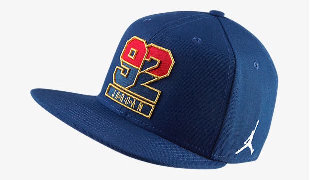【1992年USA製】映画 ハードプレイ キャップ ビンテージ エアジョーダン Air Jordan 7 Olympic Hat | SportFits.com