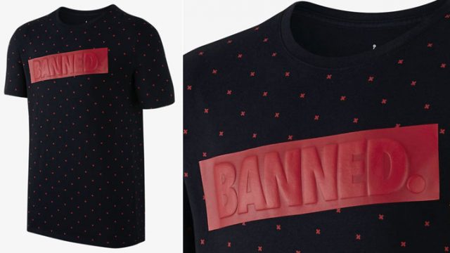 jordan 1 banned t shirt