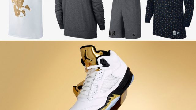 jordan 5 black metallic outfit