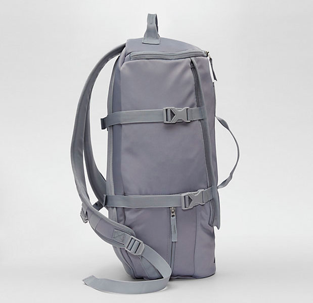 Jordan Sportswear Top Loading Backpack Wolf Grey Black | SportFits.com