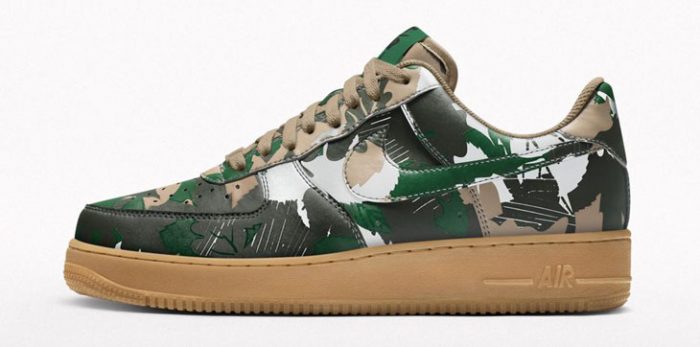 air force camo reflective