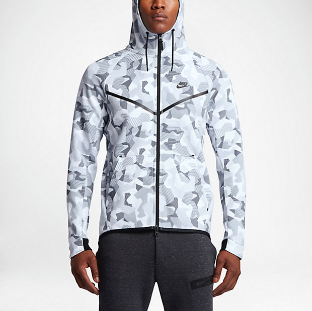 Nike Tech Fleece Graphic Windrunner Jacket | SportFits.com