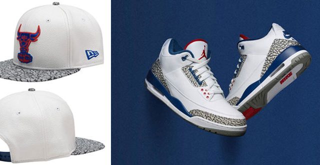 jordan-3-true-blue-bulls-snapback-cap