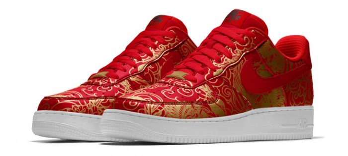 Nike air force 1 low celebrates this year's chinese new year Nike Air Force 1 Chinese New Year on NIKE iD | SportFits.com