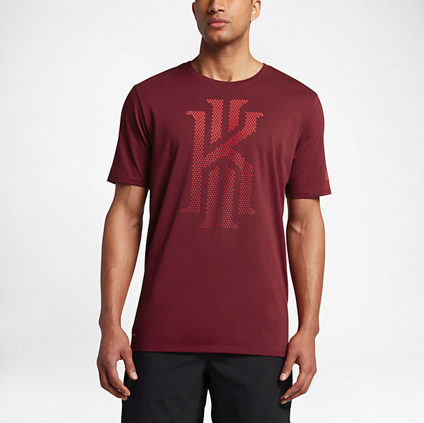 Nike Kyrie 3 Logo Shirt Red | SportFits.com