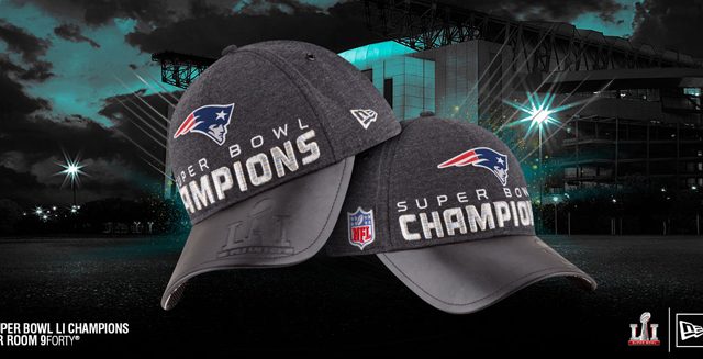 new-england-patriots-super-bowl-LI-champion-hats-new-era