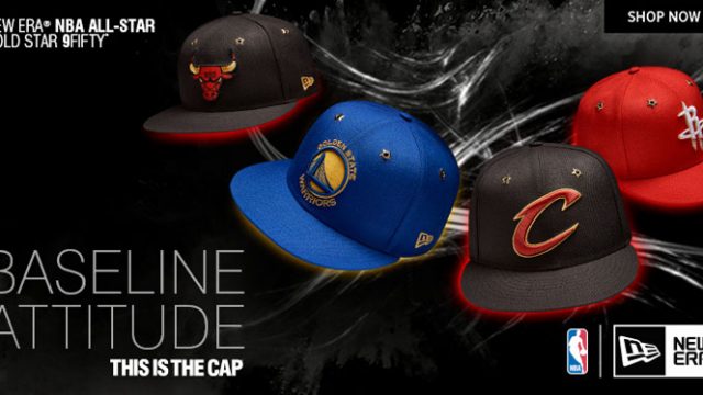 New Era Nba All Star Gold Star Snapback Caps Sportfits Com