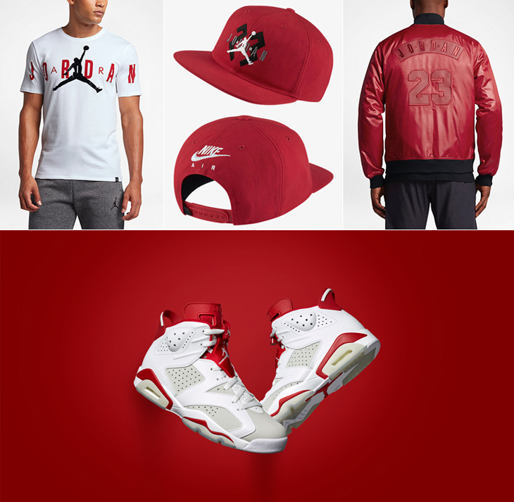 Air Jordan 6 Alternate Clothing and Gear | SportFits.com