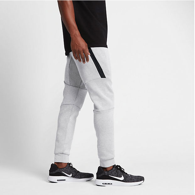Nike Sportswear Tech Fleece Jogger Pants White Black | SportFits.com