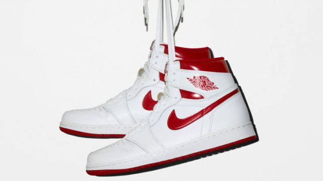 metallic red 1's