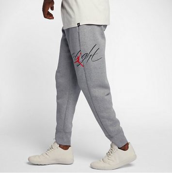 jordan flight pants black