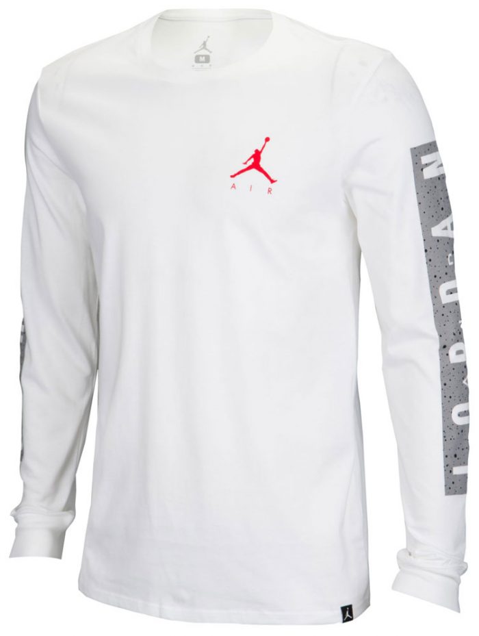 Jordan Cement Print Long Sleeve Shirt 