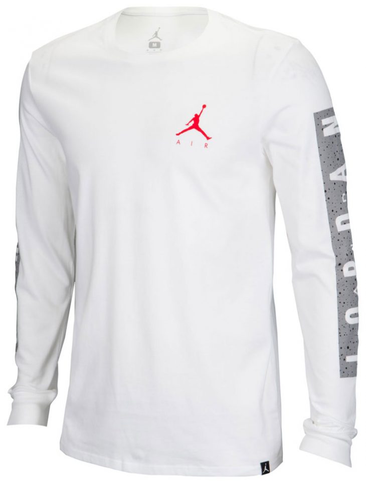 Jordan Cement Print Long Sleeve Shirt