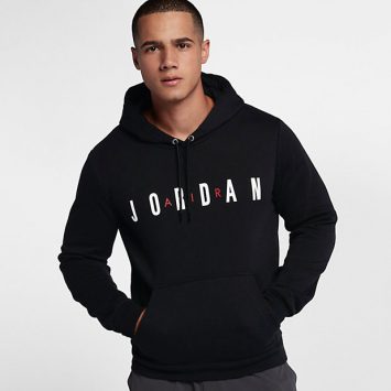 jordan flight fleece hoodie blue