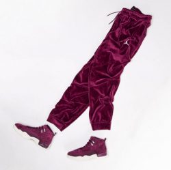 jordan velour pants