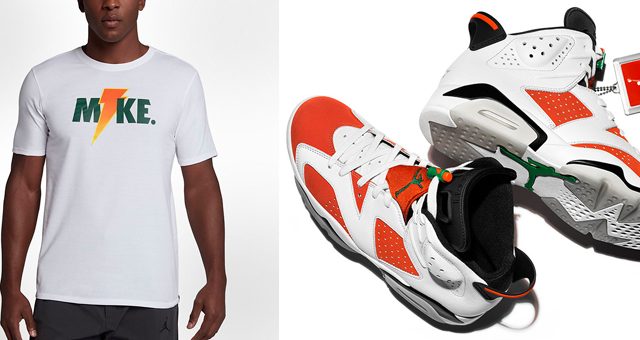 jordan 6 gatorade t shirt