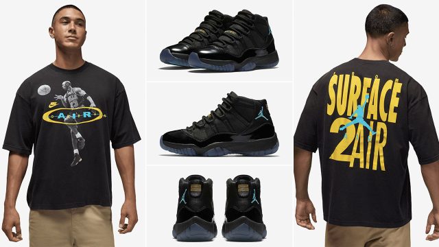 Air Jordan 11 Gamma 2025 x Jordan Brooklyn Surface 2 Air Reissue T Shirt