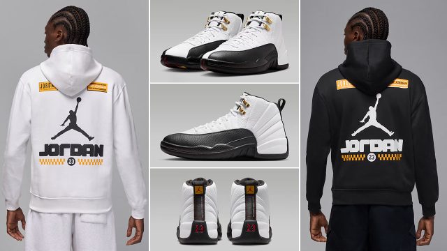 black and yellow 12s outfits