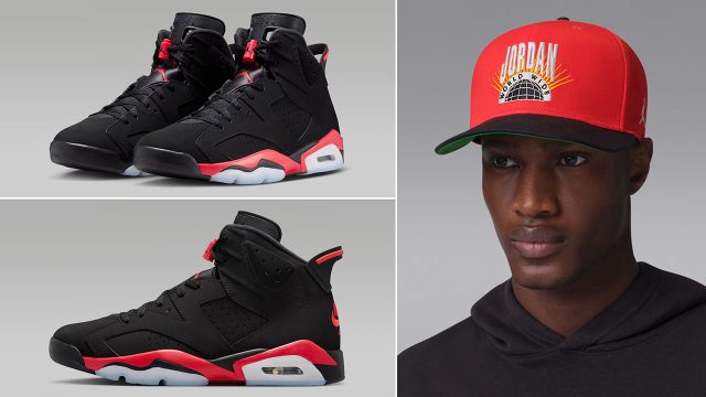 Air Jordan 6 Reverse Infrared + Jordan Graphic Box T Shirt