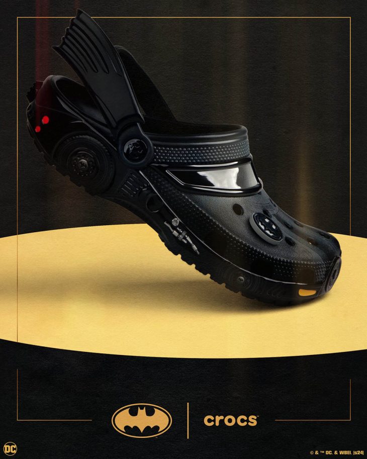 The Batman X Crocs Batmobile Classic Clogs Are Now Available